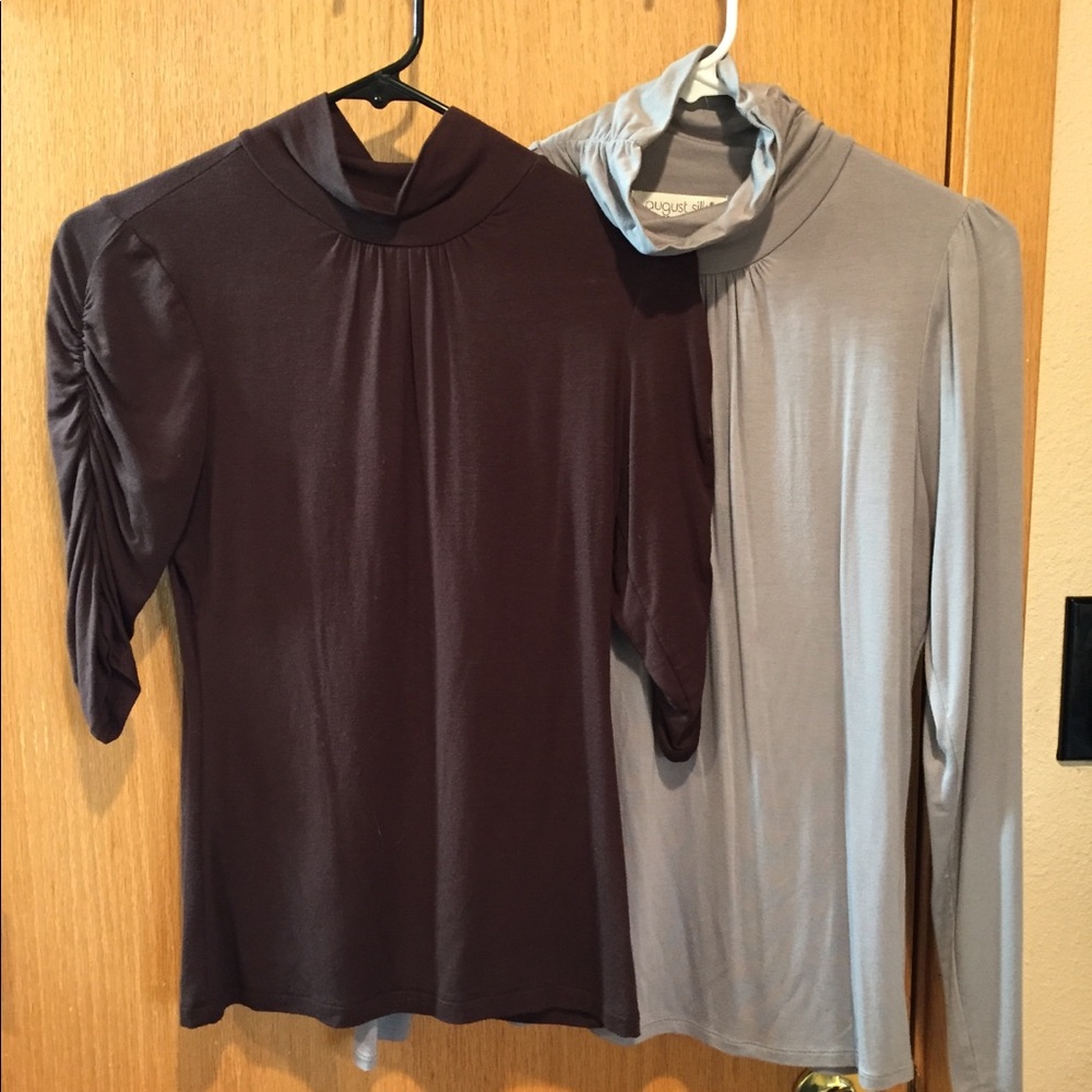 Two tops made by BCX and August Silk